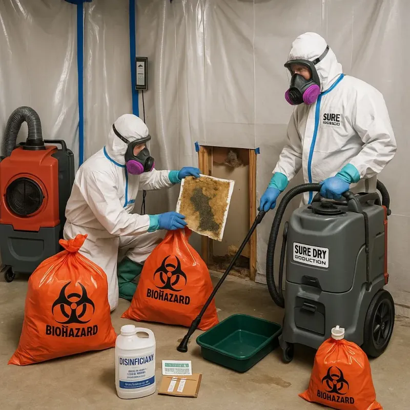 Contaminated Water Handling Protocols process in Saint Clair, MO