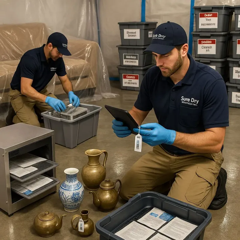 Content Protection and Restoration process in Saint Clair, MO