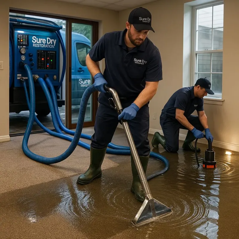 Water Extraction and Removal process in Saint Clair, MO